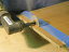 Laminate Click Flooring Cut using Carbide Cutting Wheel CW5 by DuraGRIT